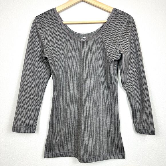 Lux Inferno Womens Cotton Thermal Set Gray 3/4 Sleeves Stylish Bottoms Size M - Picture 1 of 13
